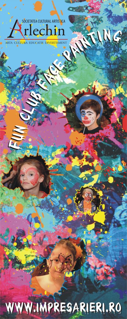 Face Painting Club - ARLECHIN BOTOSANI