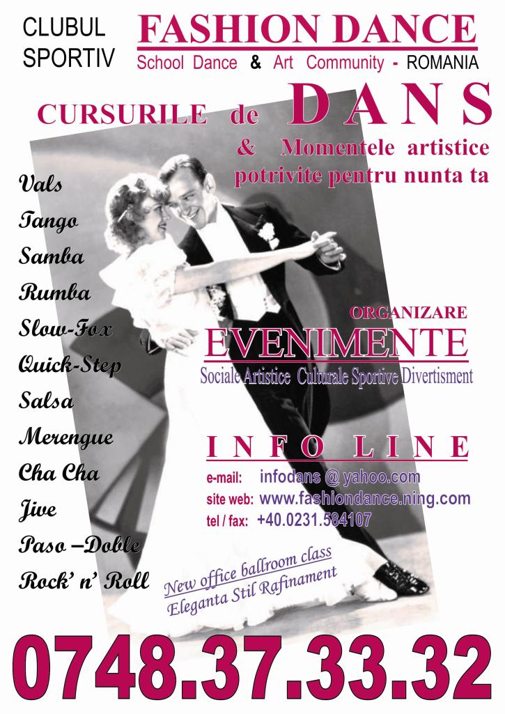 CURSURI NUNTA FASHION DANCE 2010